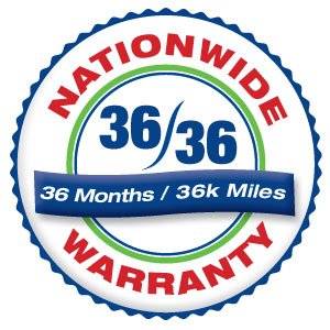 Nationwide Warranty Logo | Honest-1 Auto Care Eagan West