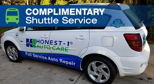 Complimentary Local Shuttle Service | Honest-1 Auto Care Eagan West